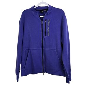 Armani Exchange Purple Zip-Up Jacket, Sz XL